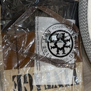 Myra Bag Brown and Tan Messenger Bag